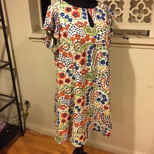 ModCloth Floral Dress